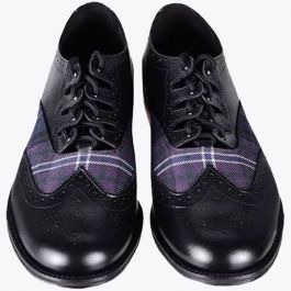 HERITAGE OF IRLAND TARTAN MEN GHILLIE BROGUES SHOES