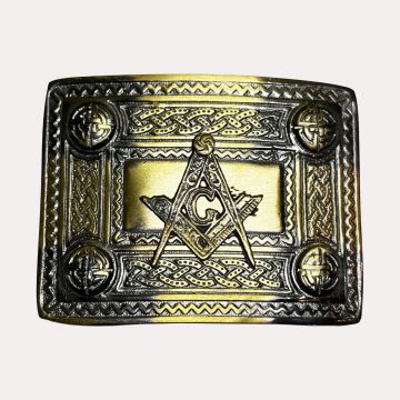 Antique Masonic Buckle