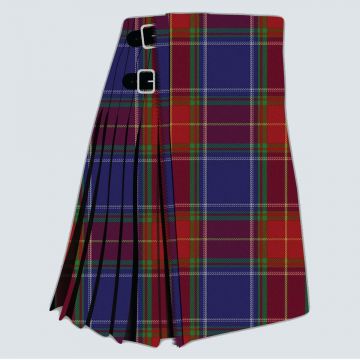 Chinese Scottish Tartan Kilt