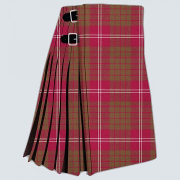 Clan Crawford Weathered Tartan Kilt