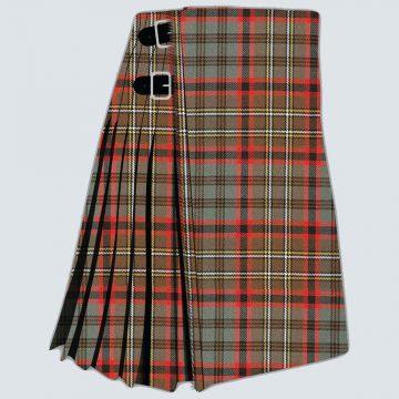 Clan Cunningham Hunting Weathered Tartan Kilt