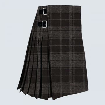 Clan Dark Highlander Tartan Kilt