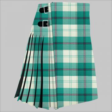 Cunningham Mint Tartan Kilt