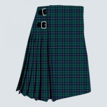 Douglas Green Tartan Kilt