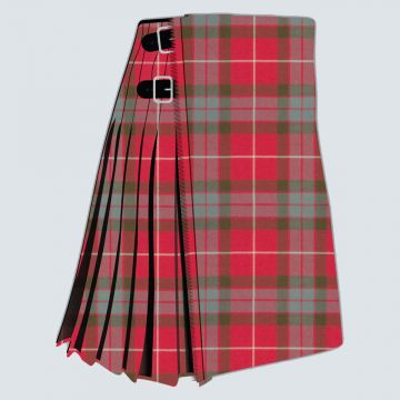 Fraser Red Weathered Tartan Kilt