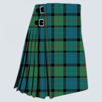 Gun Muted Tartan Kilt