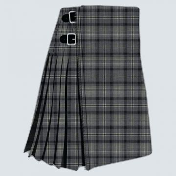 Hebridean Pewter Tartan Kilt