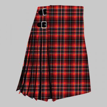 Innes Red Modern Tartan Kilt