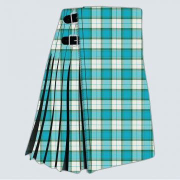 Loginddry Turquoise Tartan Kilt