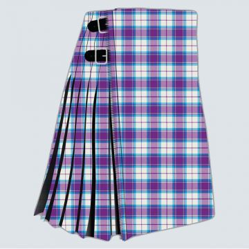 Longinddry Purple Tartan Kilt