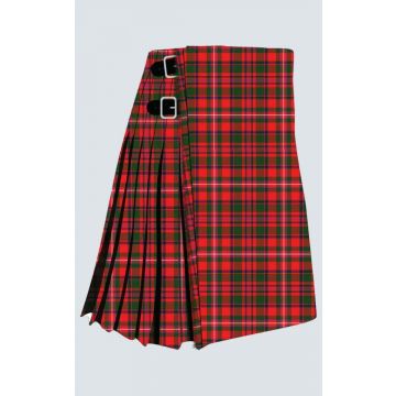 Clan MacKinnon Red Modern Tartan Kilt