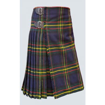 Men's Night Watch Tartan Punk Rave Utility Kilt - SKC