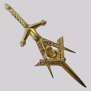 Antique Masonic Kilt Pin