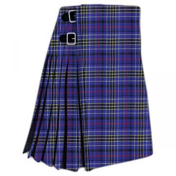 Modern Blue Tartan Kilt