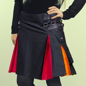 Rainbow Utility Kilt For Women