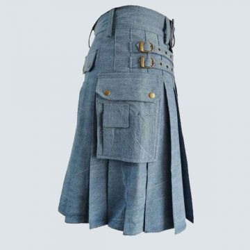 Denim kilts hot sale
