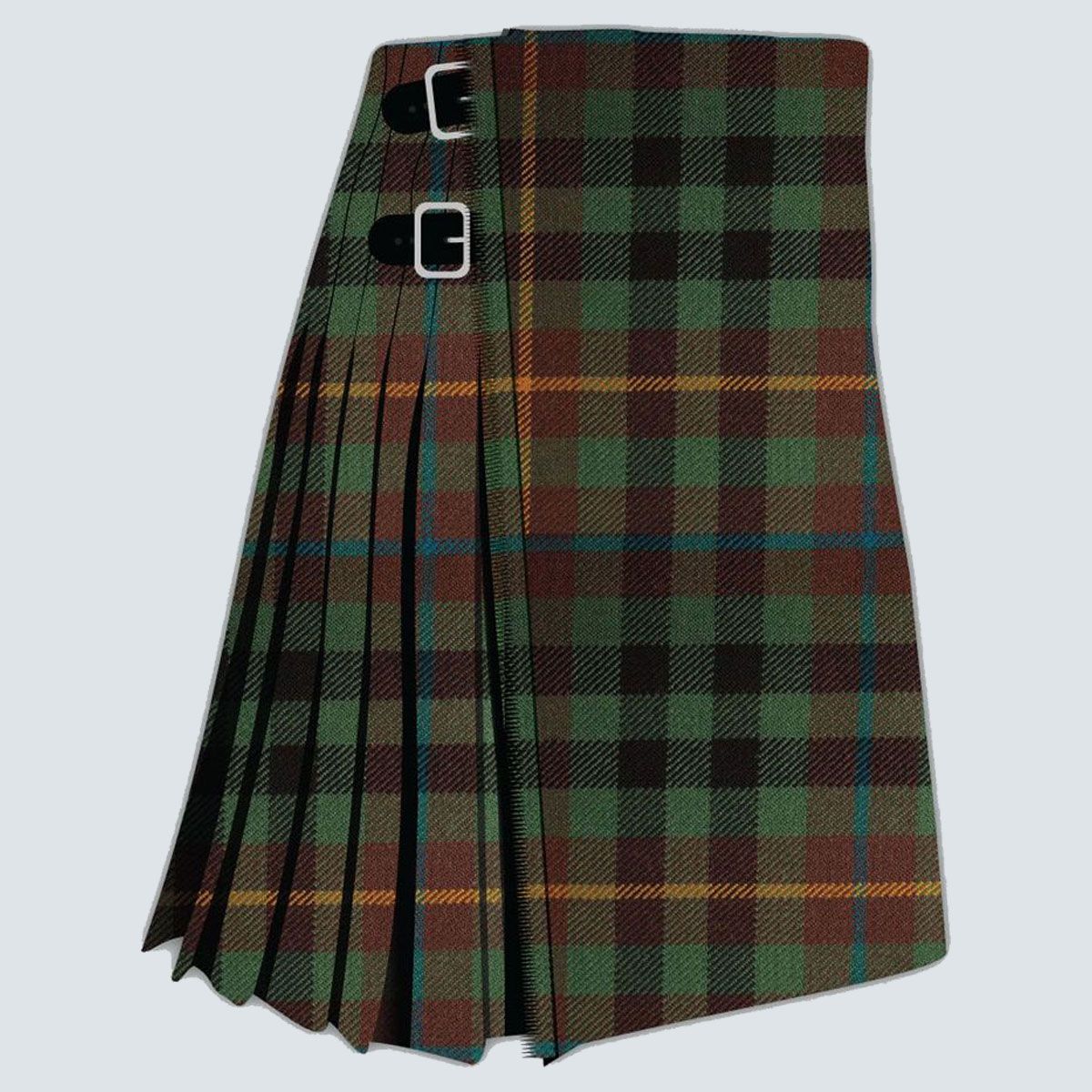 Clan Buchanan Hunting Muted Tartan Kilt