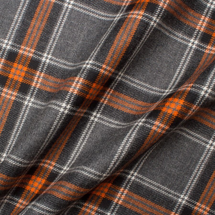 Orange discount tartan kilt