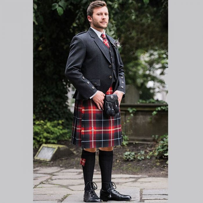 Aberdeen Forever Tartan Argyll Kilt Outfit