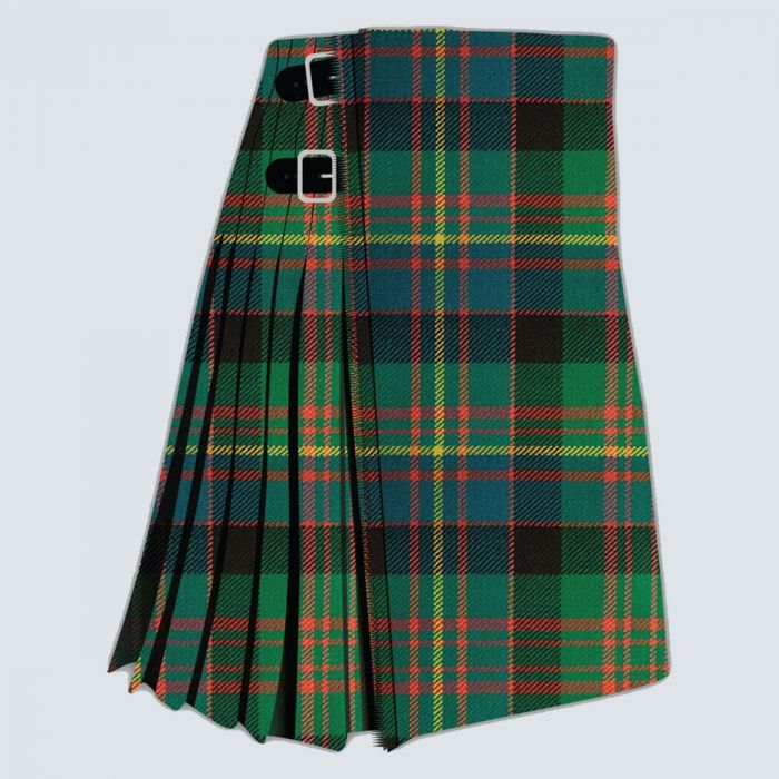 Clan Cameron Of Erracht Ancient Tartan Kilt