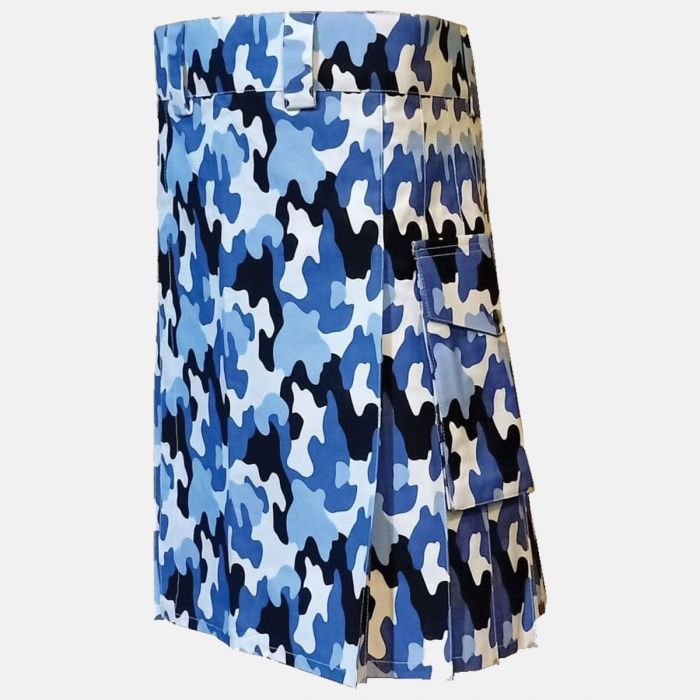 Fashion Camo Utility Kilt