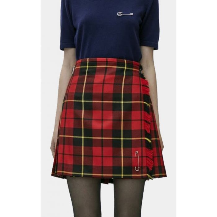 Ladies Wallace Modern Tartan Kilt