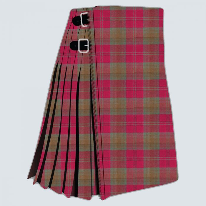 Lindsay Weathered Tartan Kilt