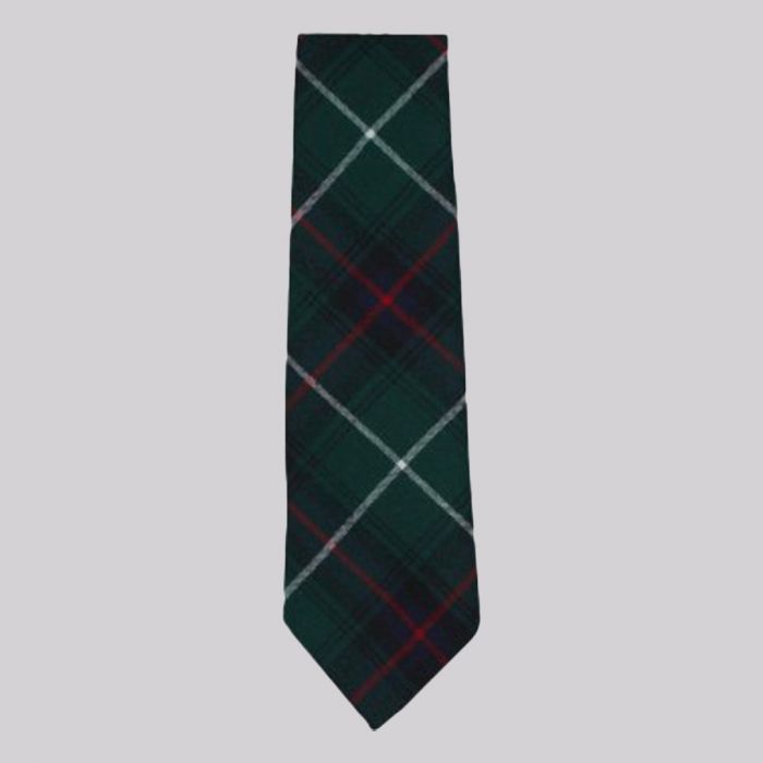 MacDonald Lord of the Isles Green Tartan Tie