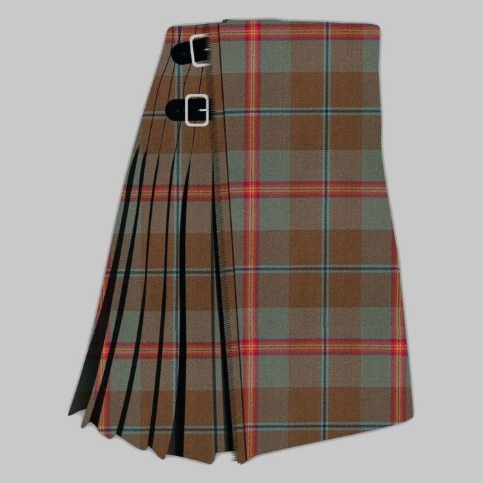 Young Weathered Tartan Kilt